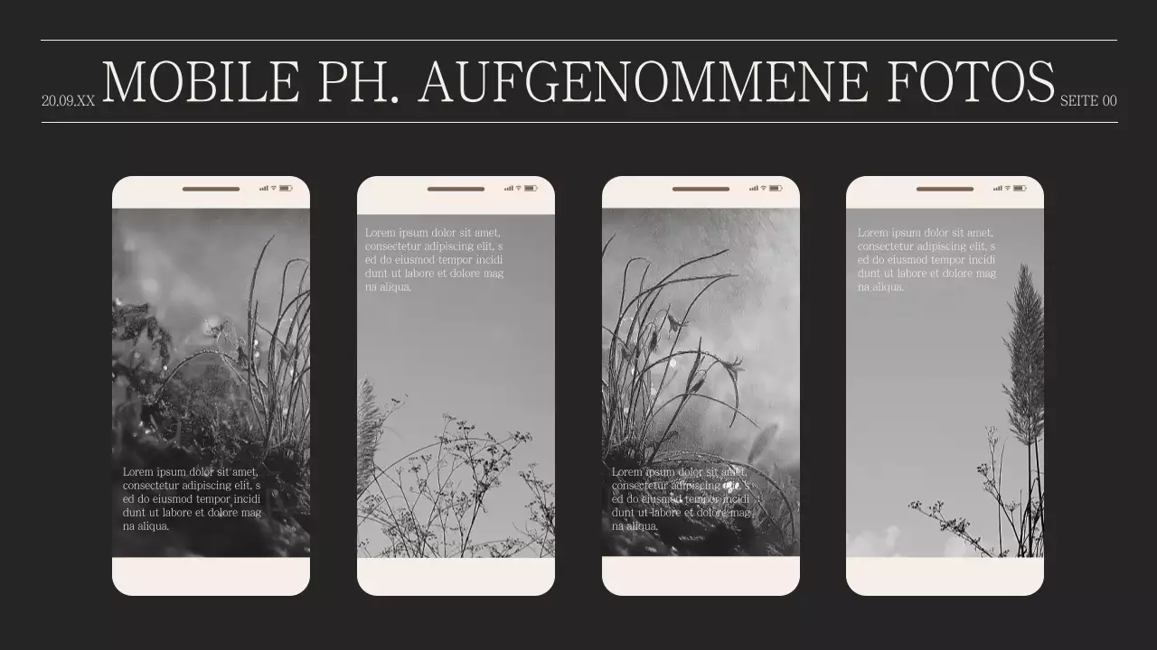 Einfacher Vorschlag für eine Fotocollage in Buckelpappe