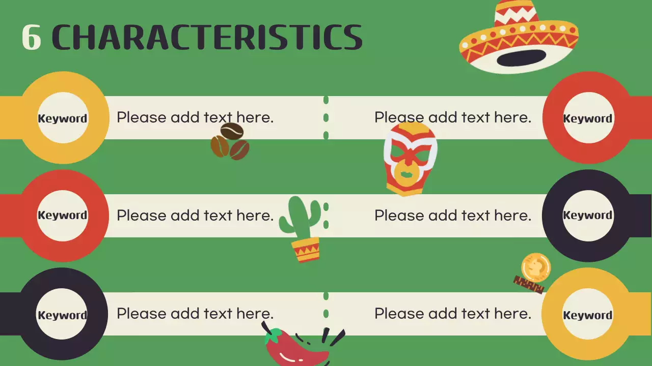 Red Cultural Mexico Invitation Presentation