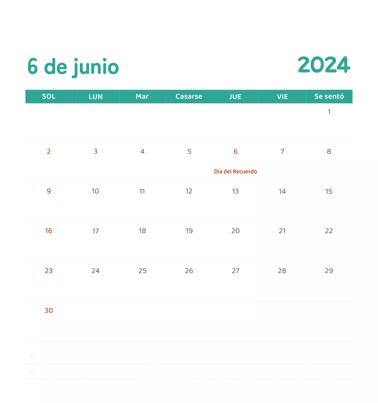 Un calendario con ilustraciones llenas de color y emoción
