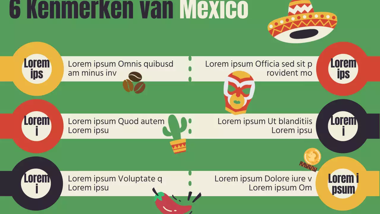 Een kitscherige gids voor Mexico in rood en groen