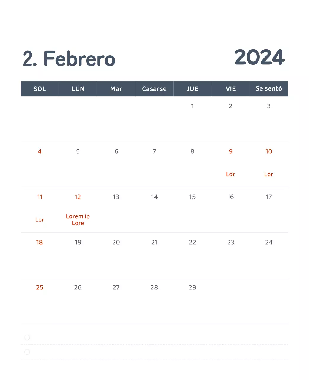 Un calendario con ilustraciones llenas de color y emoción