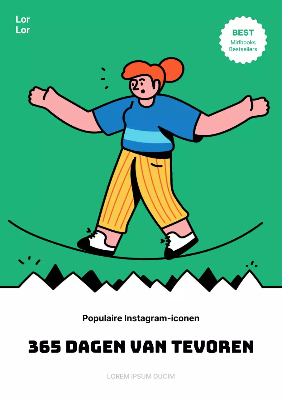Eenvoudig groen Instagram hoesje