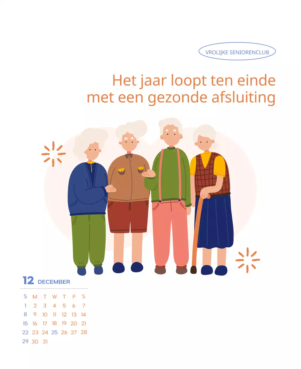 Werkkalender met prachtige illustraties