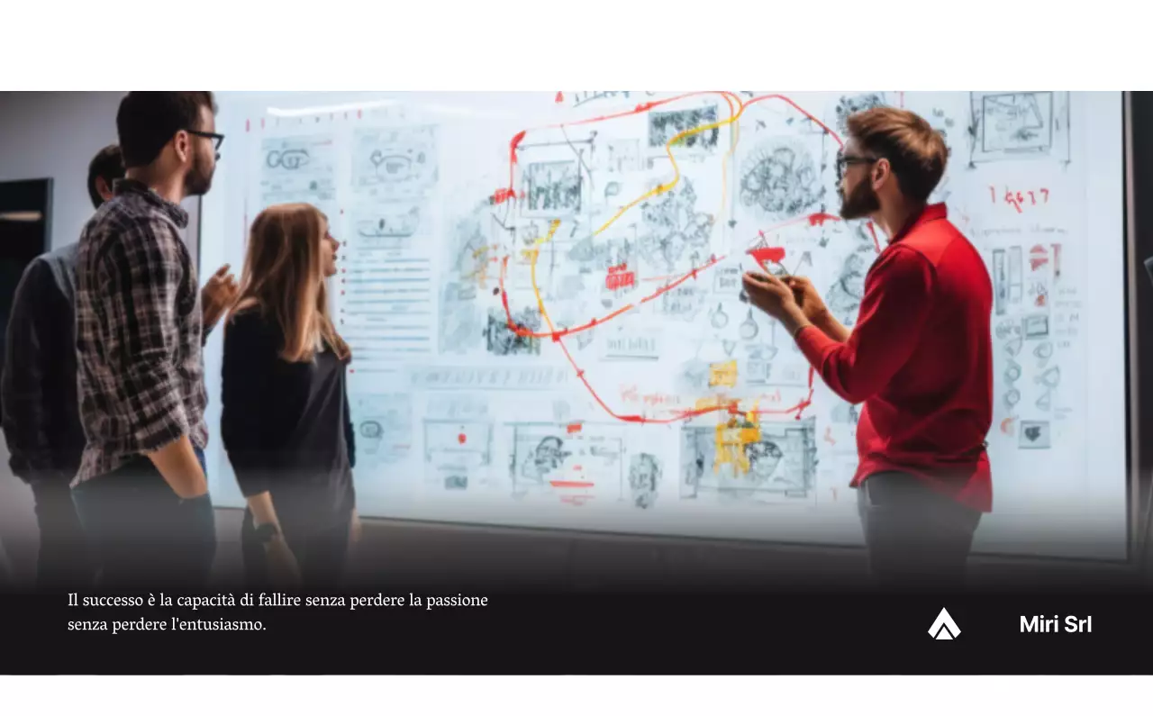 Un semplice calendario aziendale in grigio