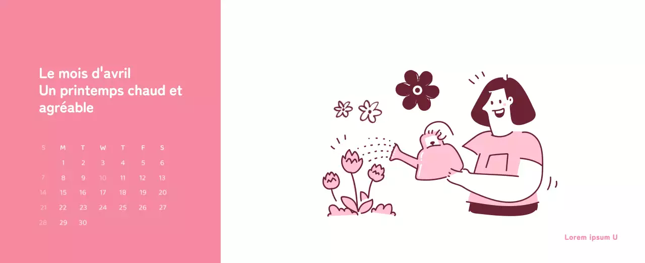 Un calendrier aux illustrations colorées et émouvantes