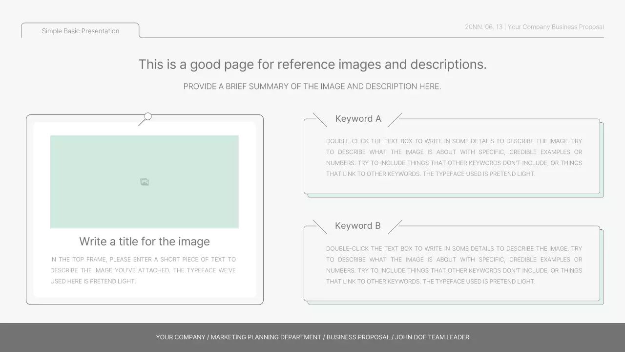 White Simple Design Presentation