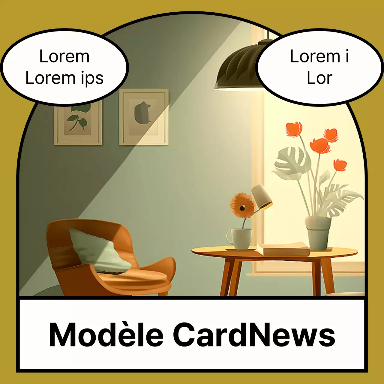 Un planificateur moderne, axé sur la photographie, de couleur kaki