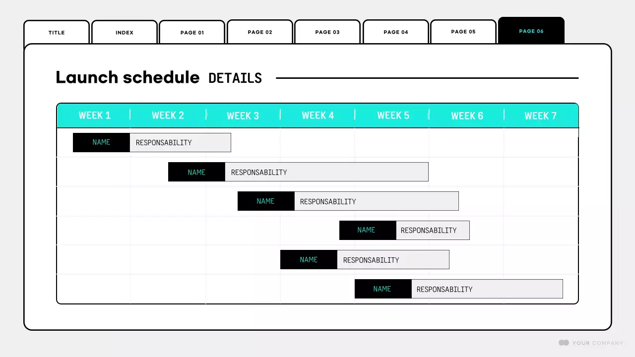 Apresentação do Planejador de Site Minimalista Branco