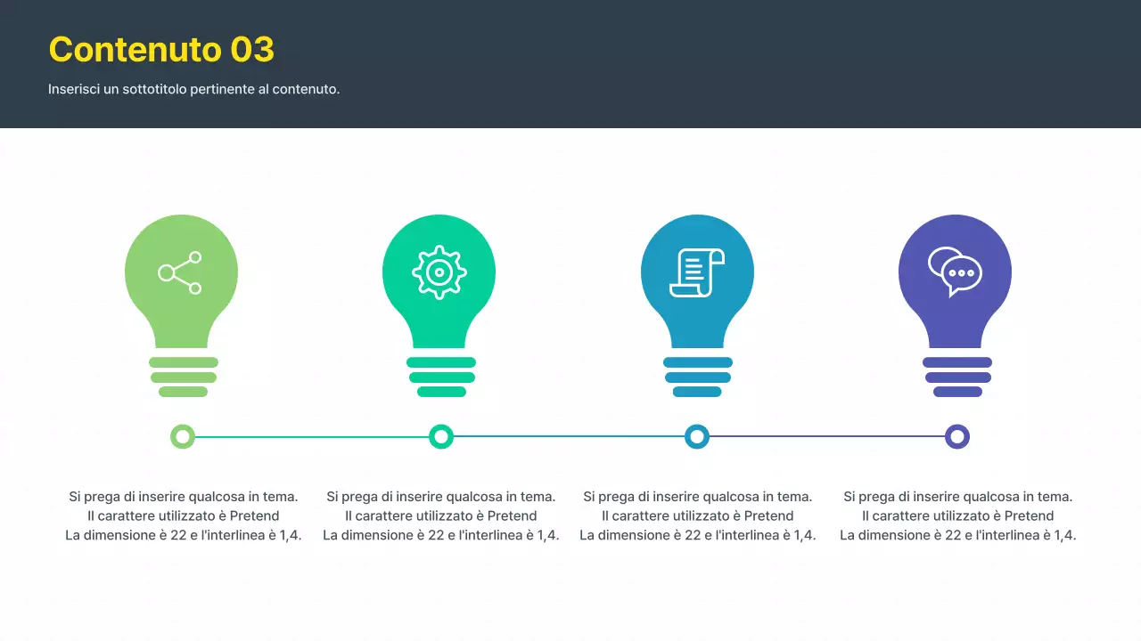Proposta di idea moderna in giallo e grigio