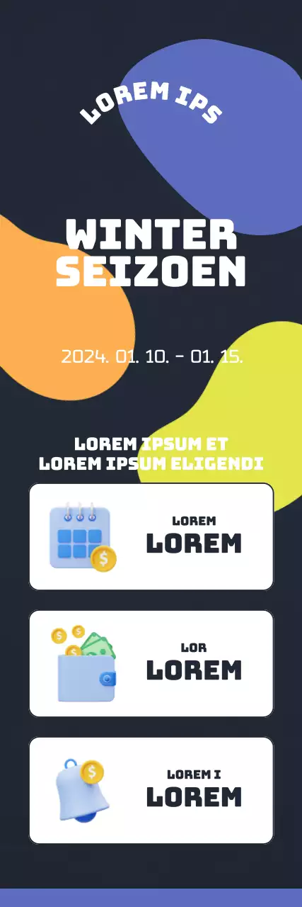 De winter gaat over warme vormen