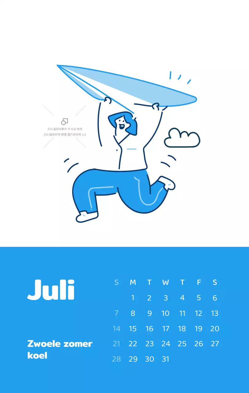 Een kalender met kleurrijke, emotionele illustraties