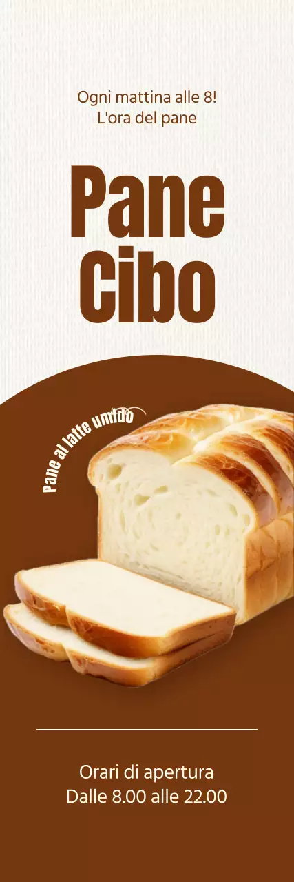 Promuovere un menu da forno pulito e autunnale con toni marroni