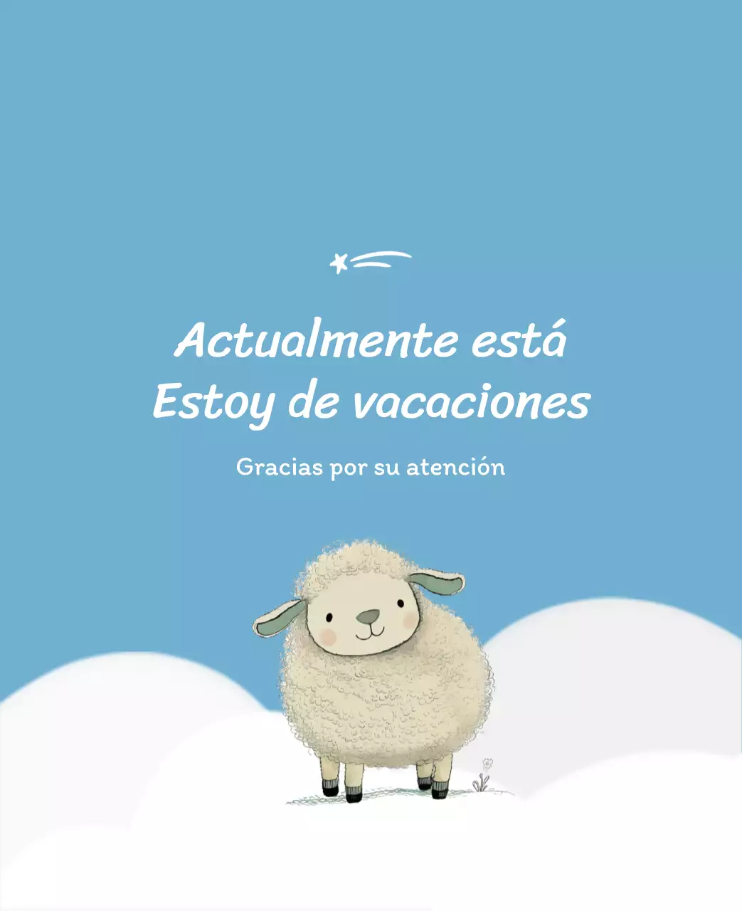 Un calendario devocional con acogedoras ilustraciones y versículos bíblicos sobre fondo azul claro