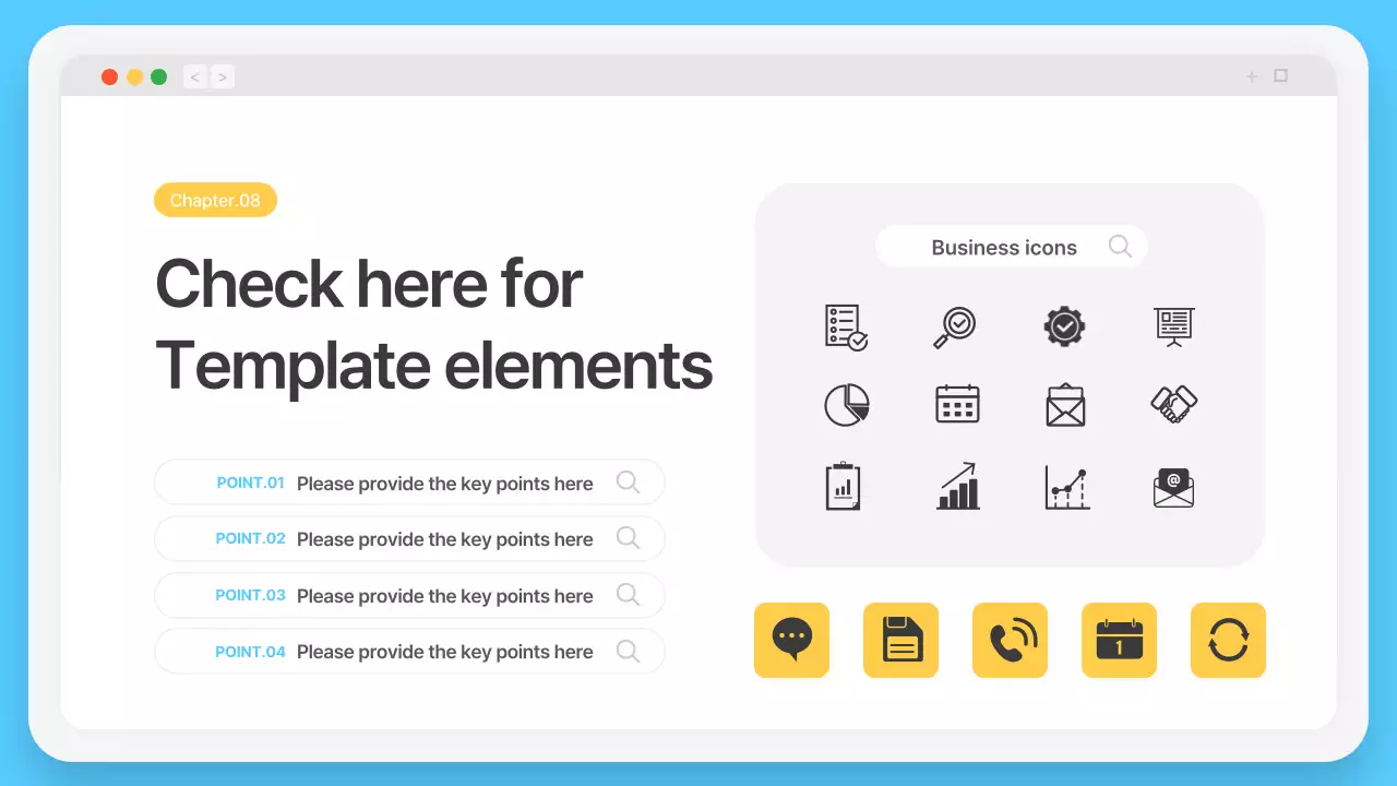 Presentasi Promosi Bisnis Modern Biru