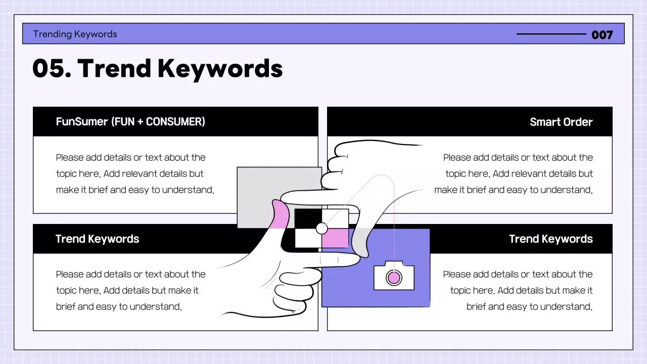퍼플 모던 조사 보고서 프레젠테이션
