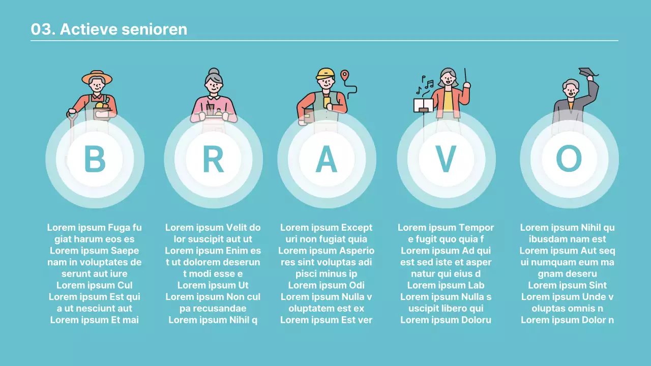 Kitscherig Silvertown in Mint en Geel Cursusmateriaal