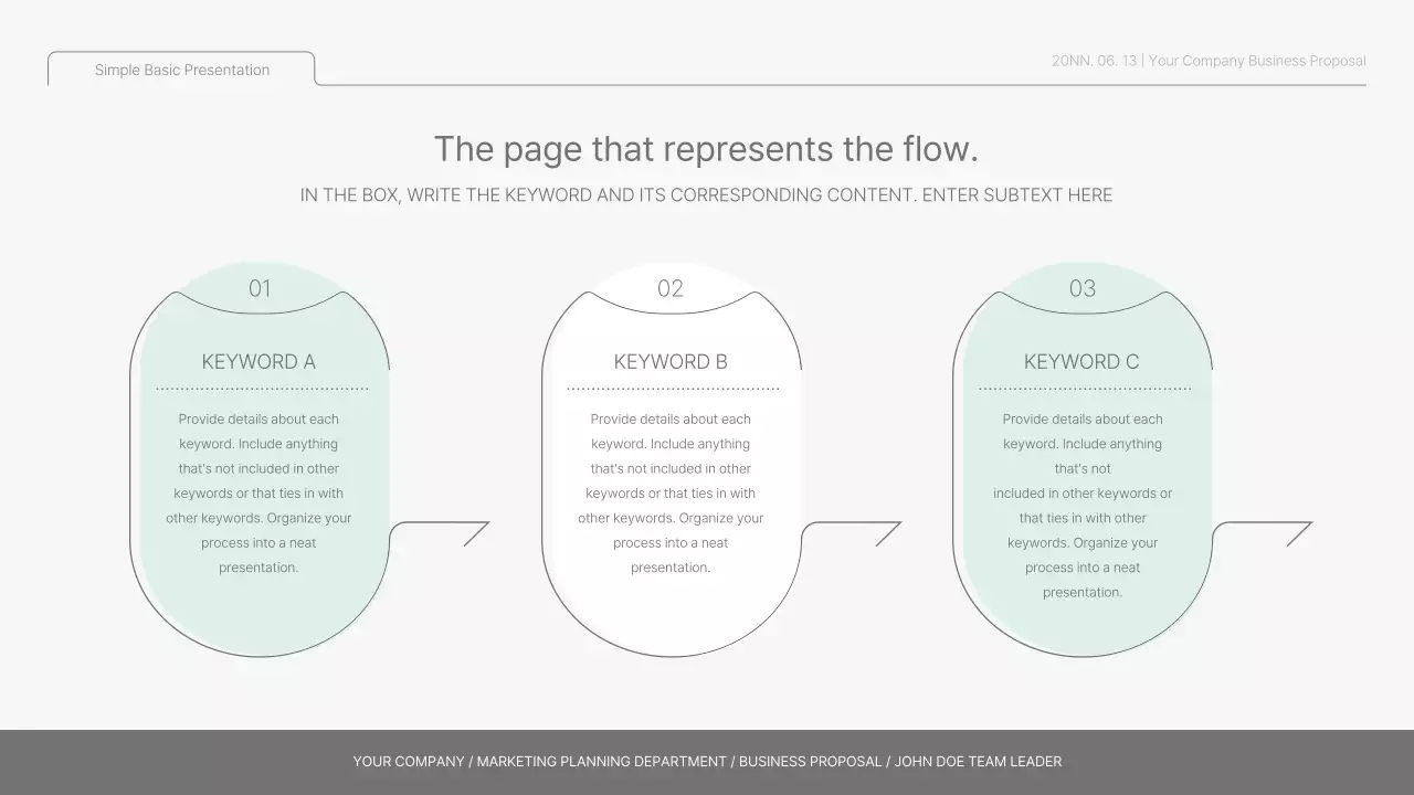White Simple Design Presentation