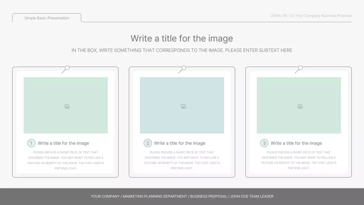 White Simple Design Presentation