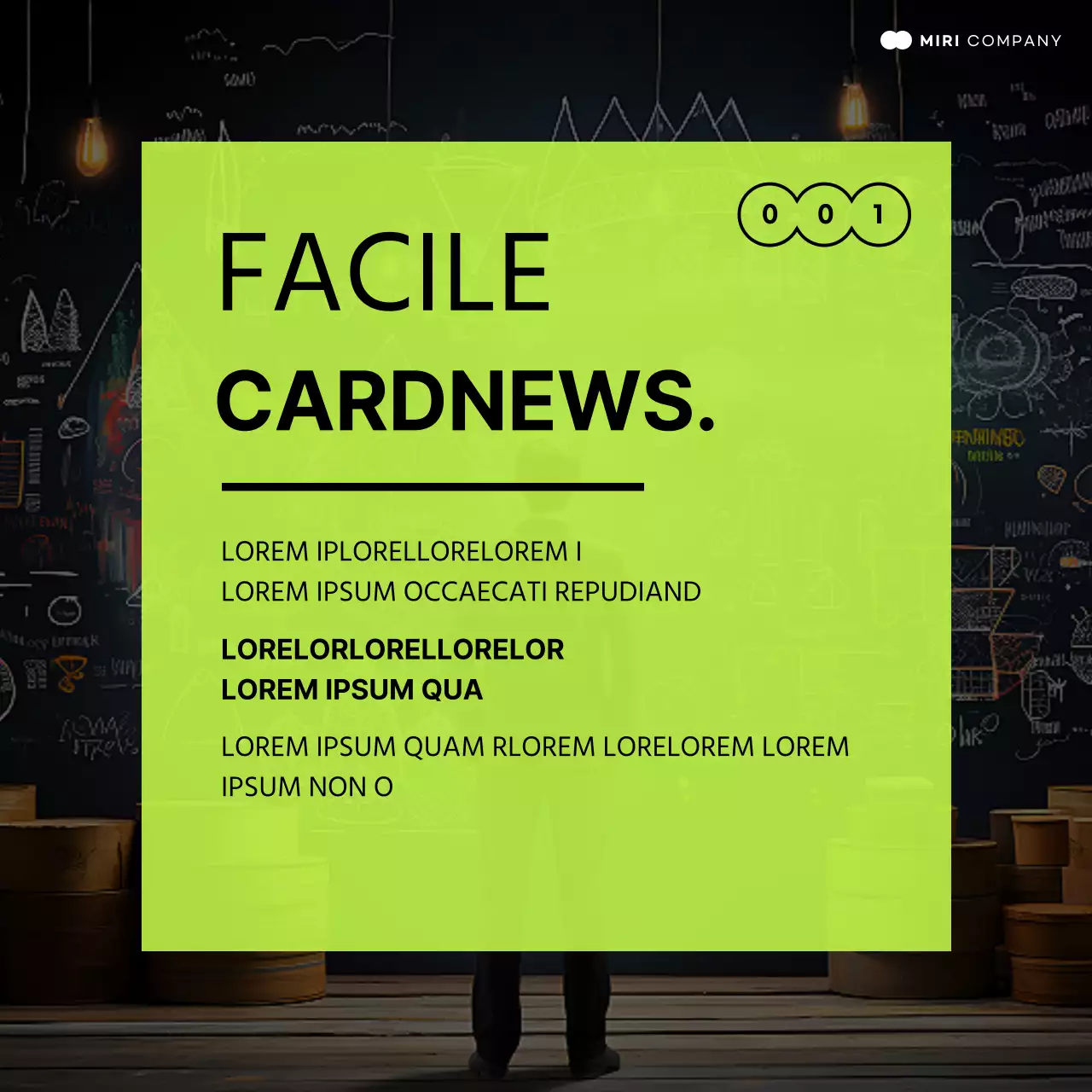 Come utilizzare una semplice cornice per sfondo fotografico verde lime e nero