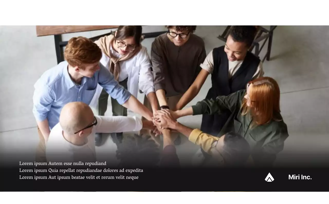 Ein einfacher Unternehmenskalender in Grau