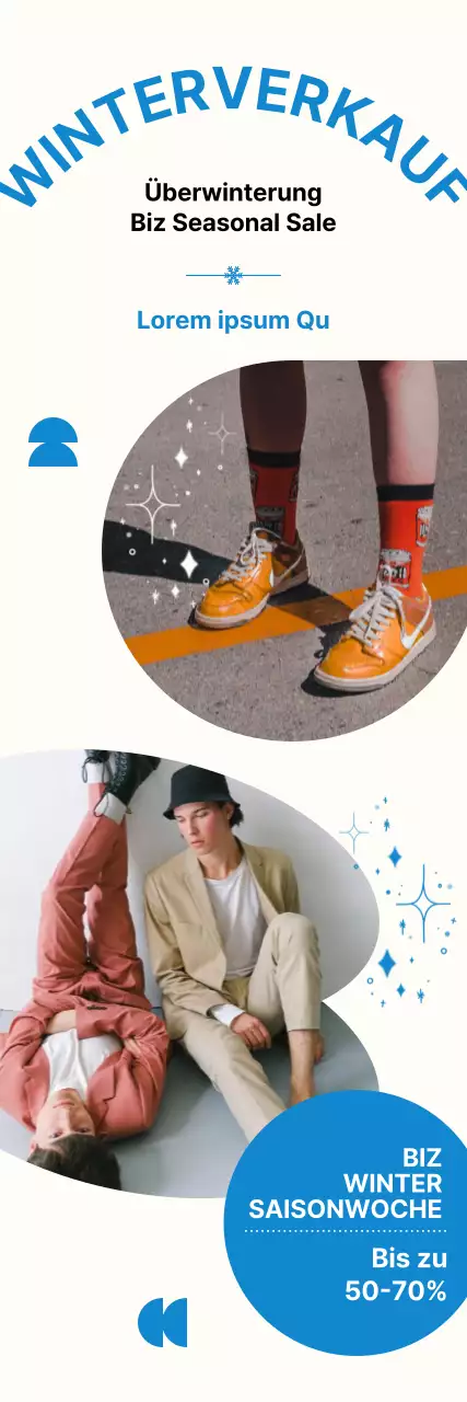 Blue Clean Concept Winterschlussverkauf