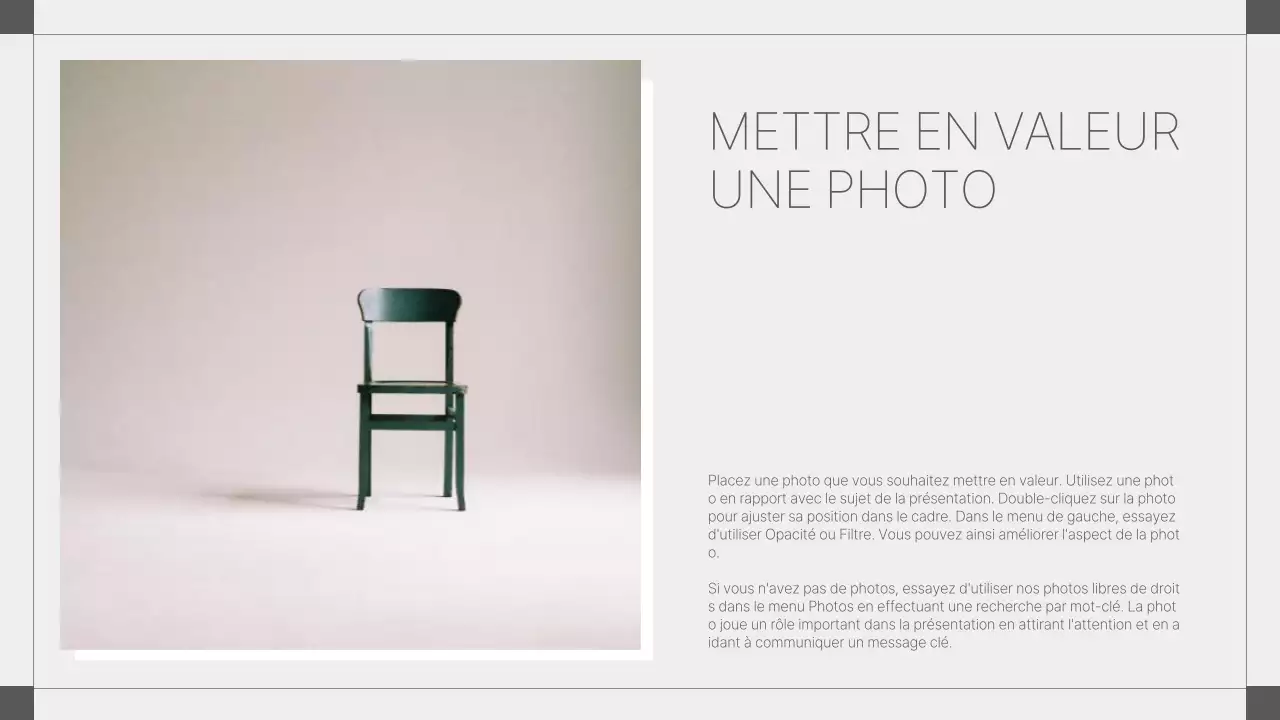 Proposition de collage de photos géométriques en blanc et bleu