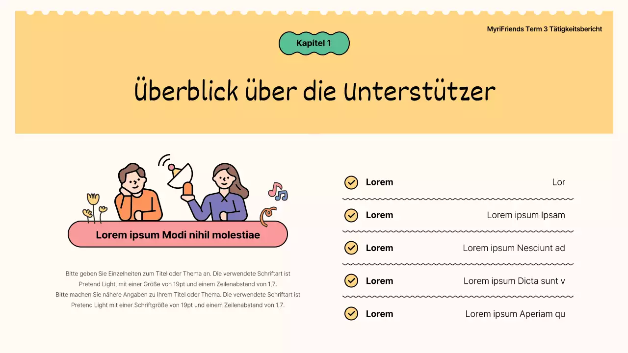  Kitschige grün-gelbe Berichte über die Aktivitäten der Fans