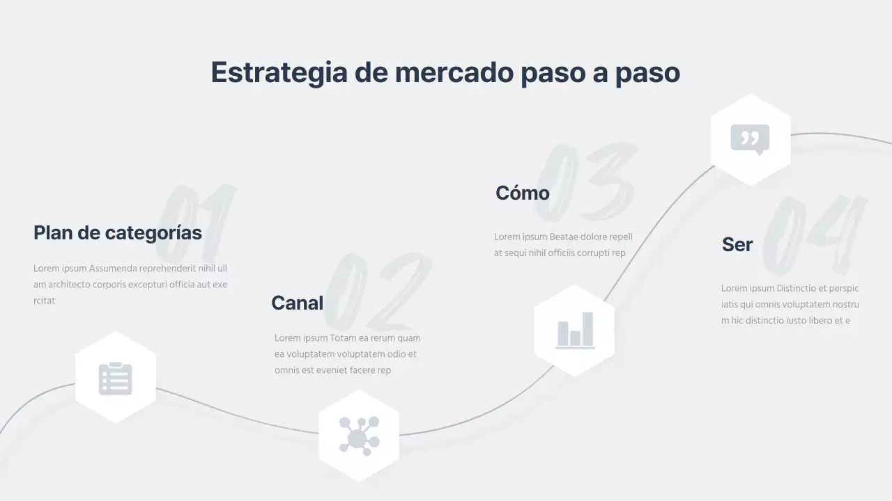 Un moderno informe de investigación de mercado sobre los acentos azul marino