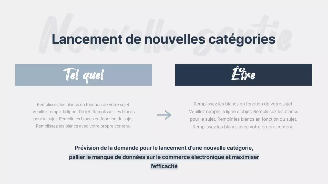 Une étude de marché moderne sur les accents bleu marine