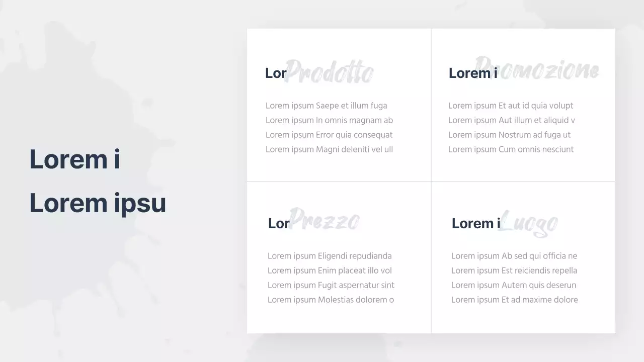 Una moderna ricerca di mercato sugli accenti blu navy