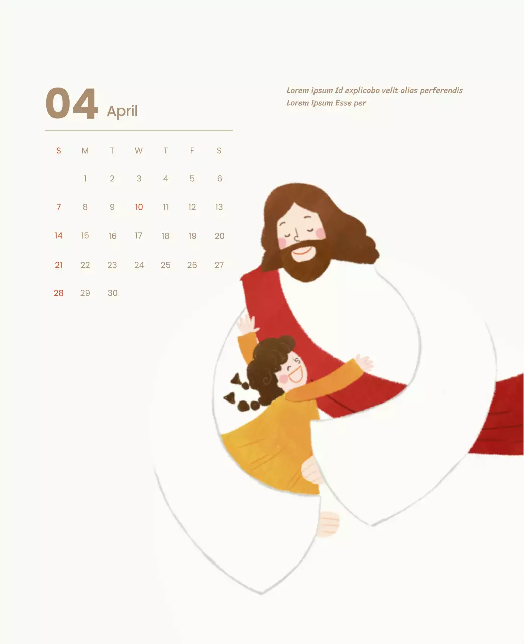 Ein Andachtskalender mit gemütlichen Illustrationen und Bibelversen auf hellblauem Hintergrund