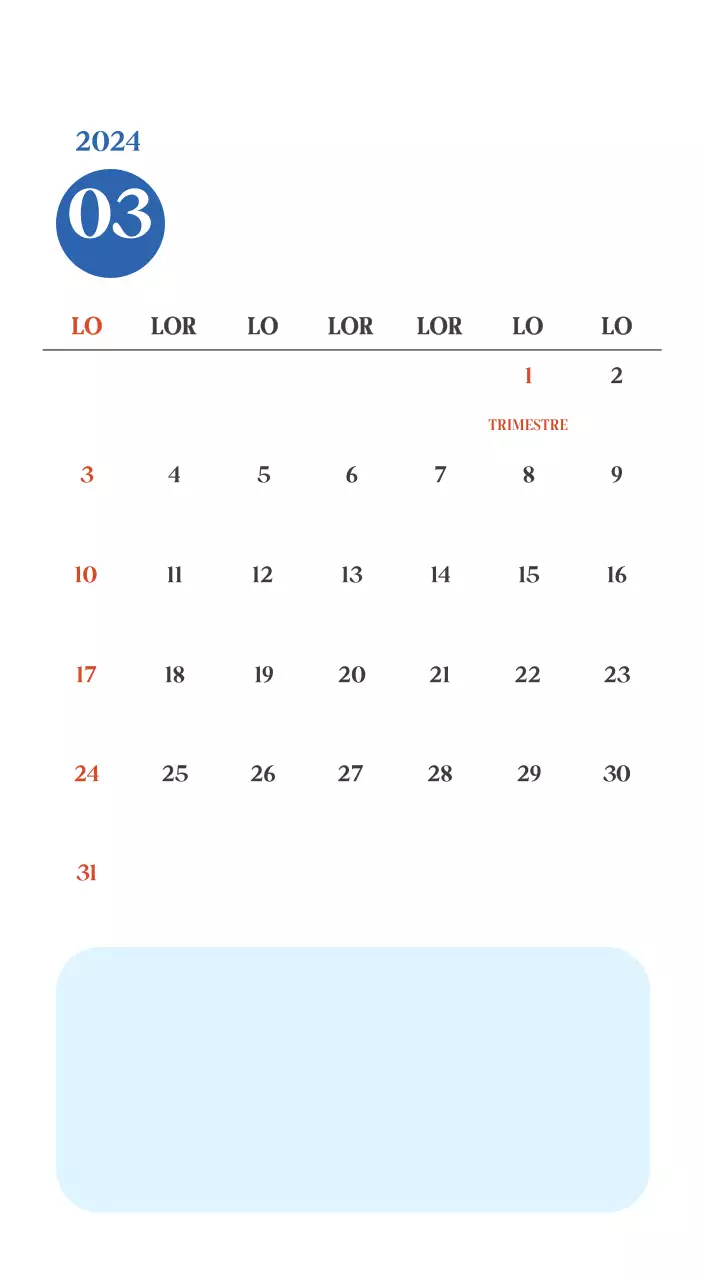 Calendario ospedaliero con foto di paesaggi stagionali