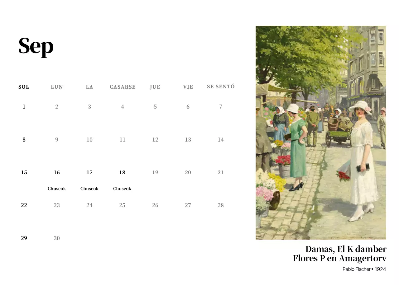 Una obra maestra sencilla y clásica en negro y gris