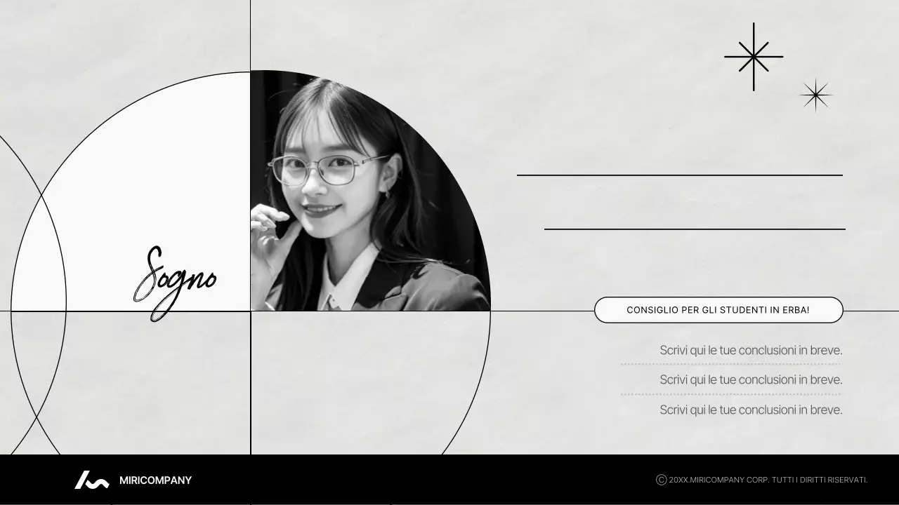 Una moderna rivista di interviste in casa in bianco e nero