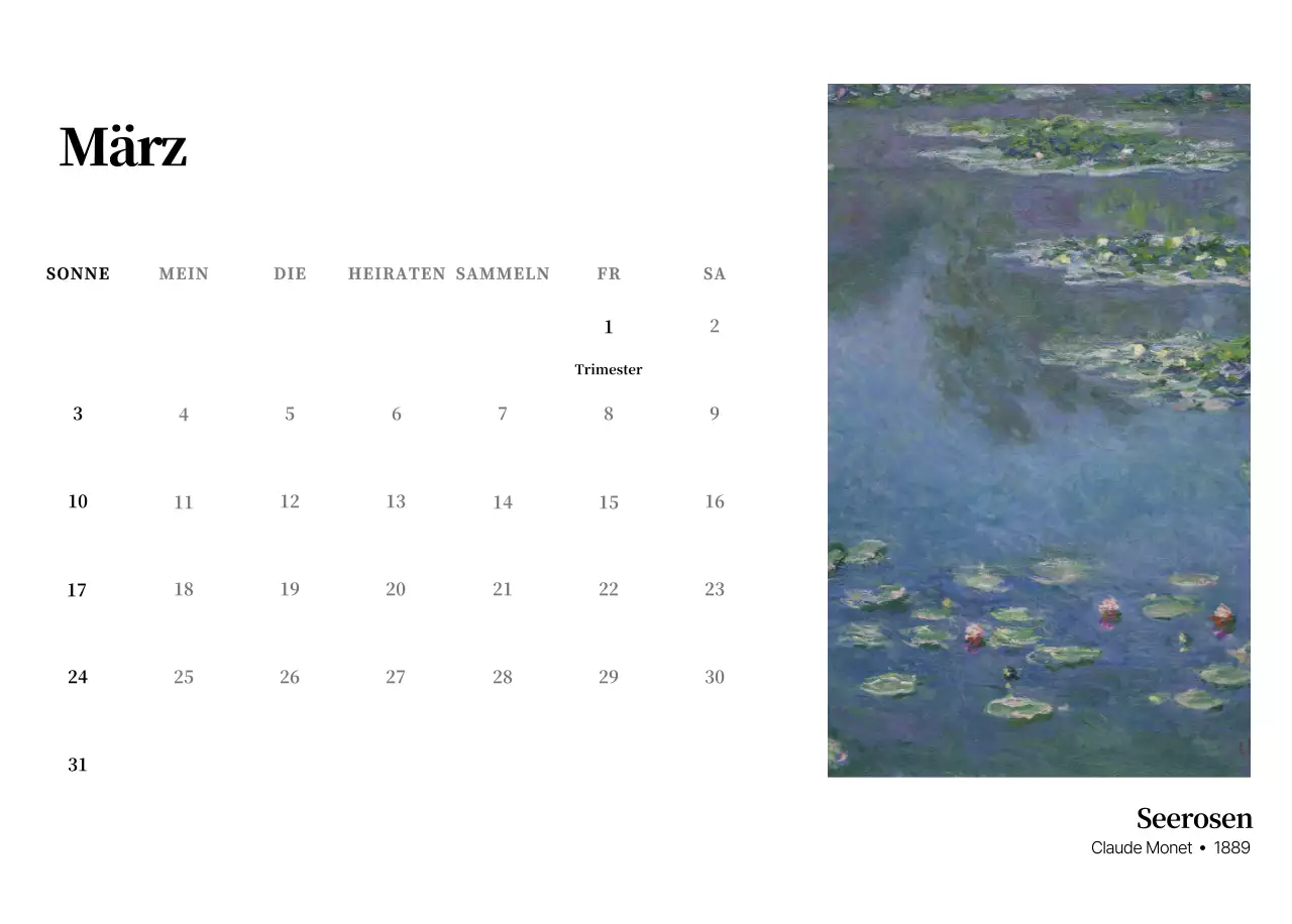 Ein schlichtes, klassisches Meisterwerk in Schwarz und Grau