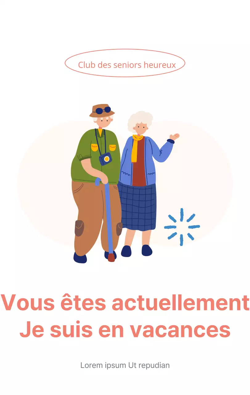 Calendrier de travail avec de belles illustrations