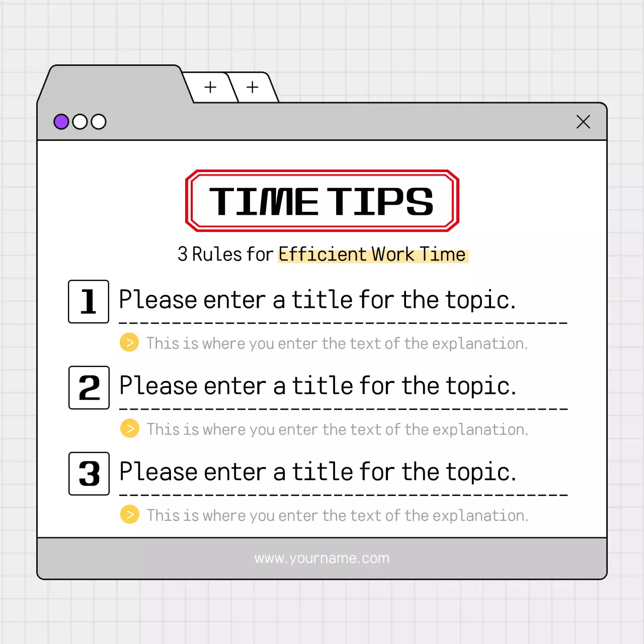 Grey Minimal Job Guide Instagram Carousel