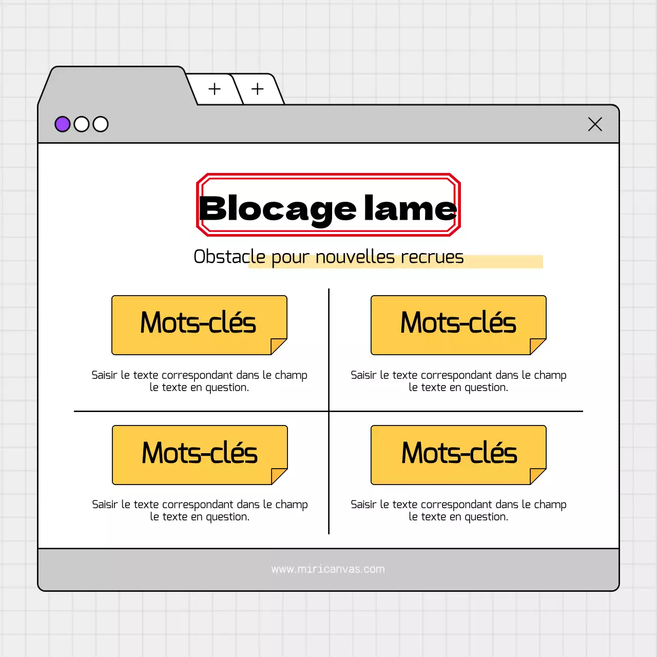 Un guide de conseils gris, simples et ponctuels