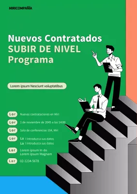 Promover un programa de formación de nuevos empleados ecológico y kitsch