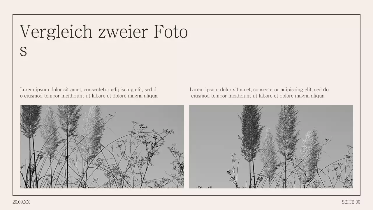 Einfacher Vorschlag für eine Fotocollage in Buckelpappe