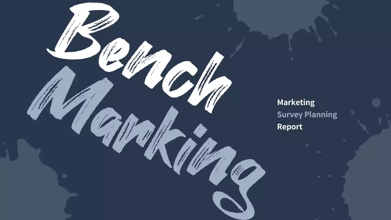 Navy Professional E-Commerce Report Presentation