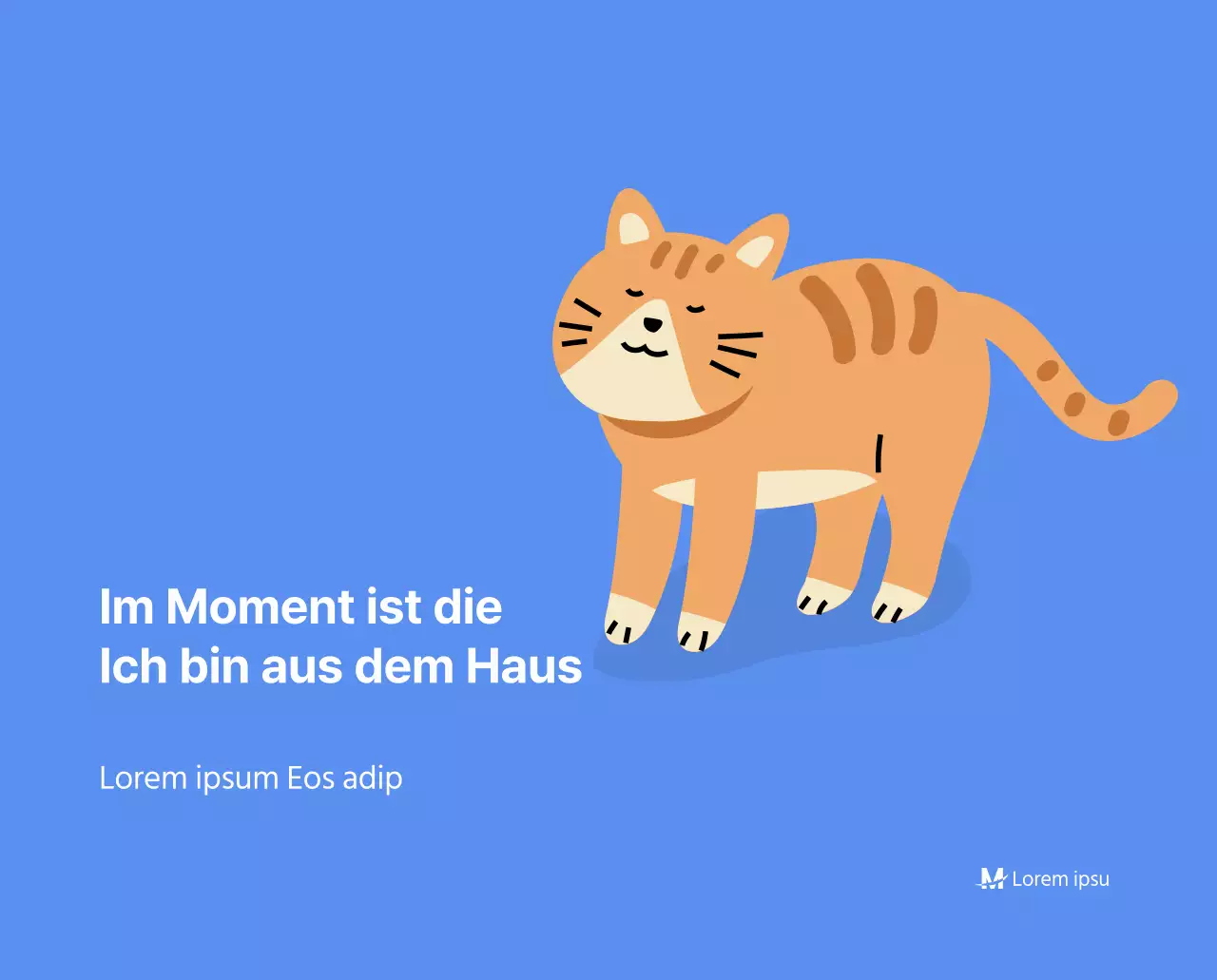 Motivationskalender mit energiegeladenen Illustrationen und positiven Zitaten auf hellblauem Hintergrund