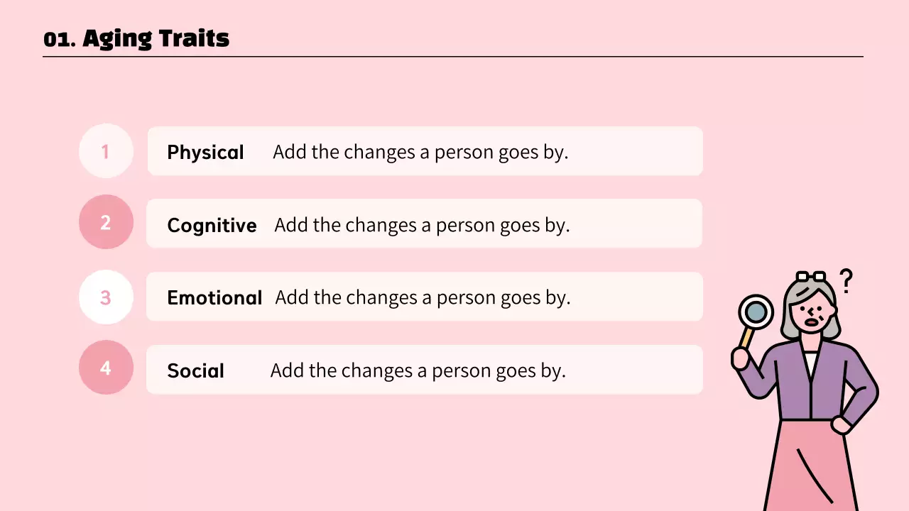 Blue Minimal Retirement Presentation