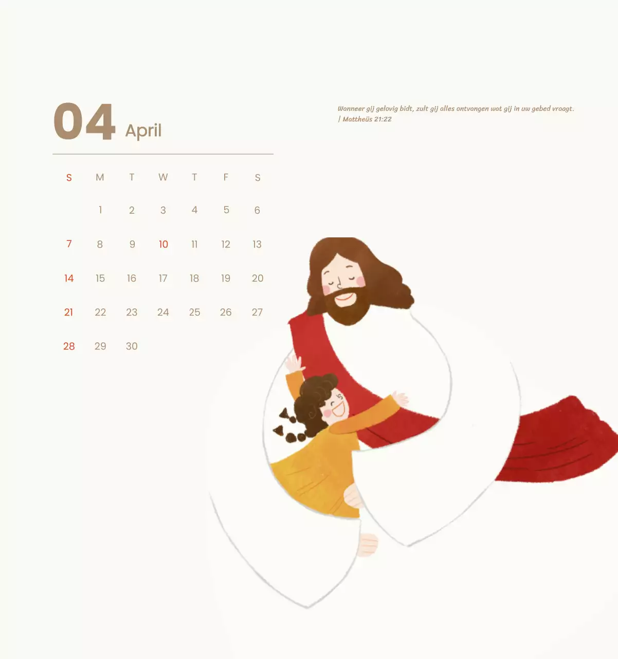 Een devotiekalender met gezellige illustraties en bijbelverzen op een lichtblauwe achtergrond