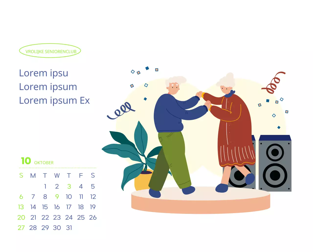 Werkkalender met prachtige illustraties
