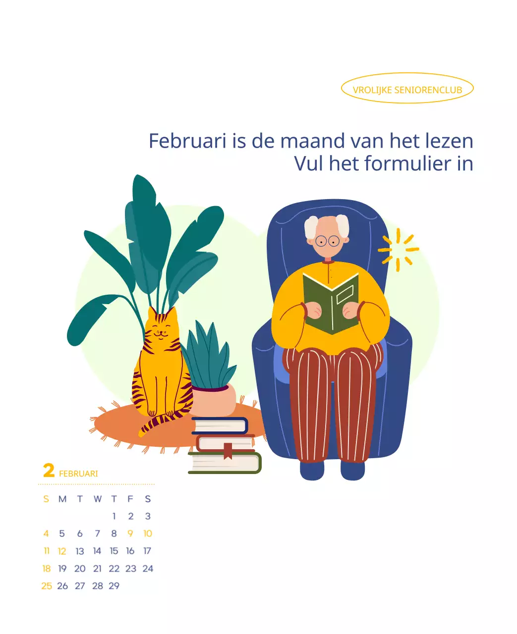 Werkkalender met prachtige illustraties