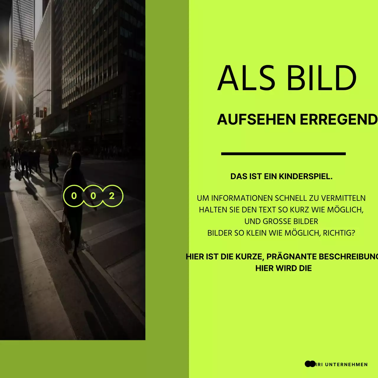 Wie man einen einfachen lindgrünen und schwarzen Hintergrundrahmen für Fotos verwendet