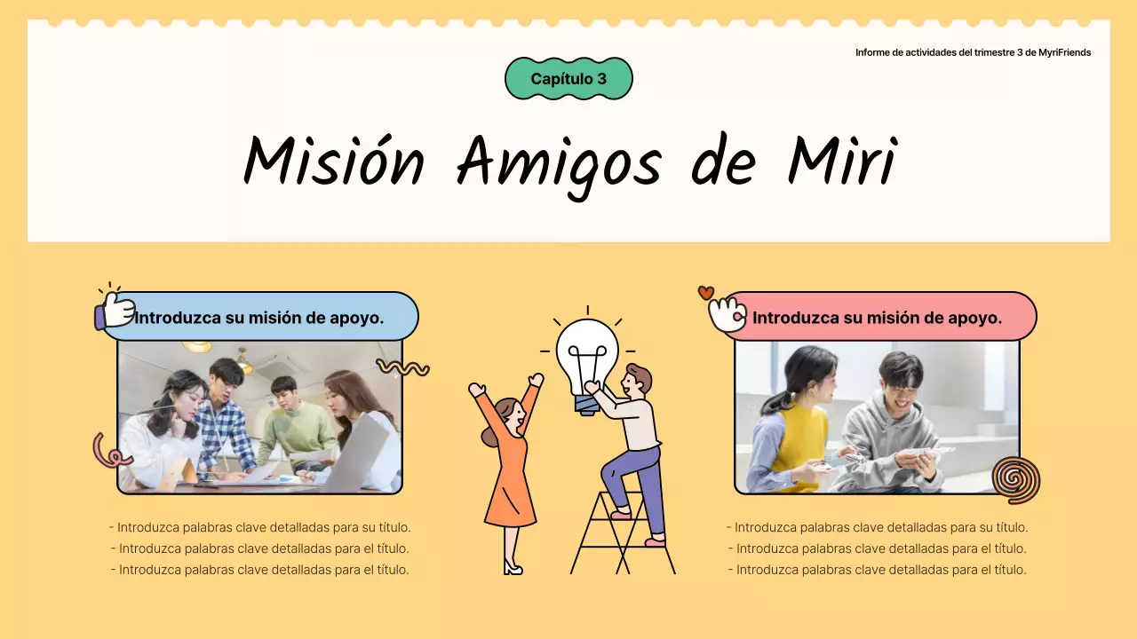  Informes de actividad de los aficionados en verde y amarillo