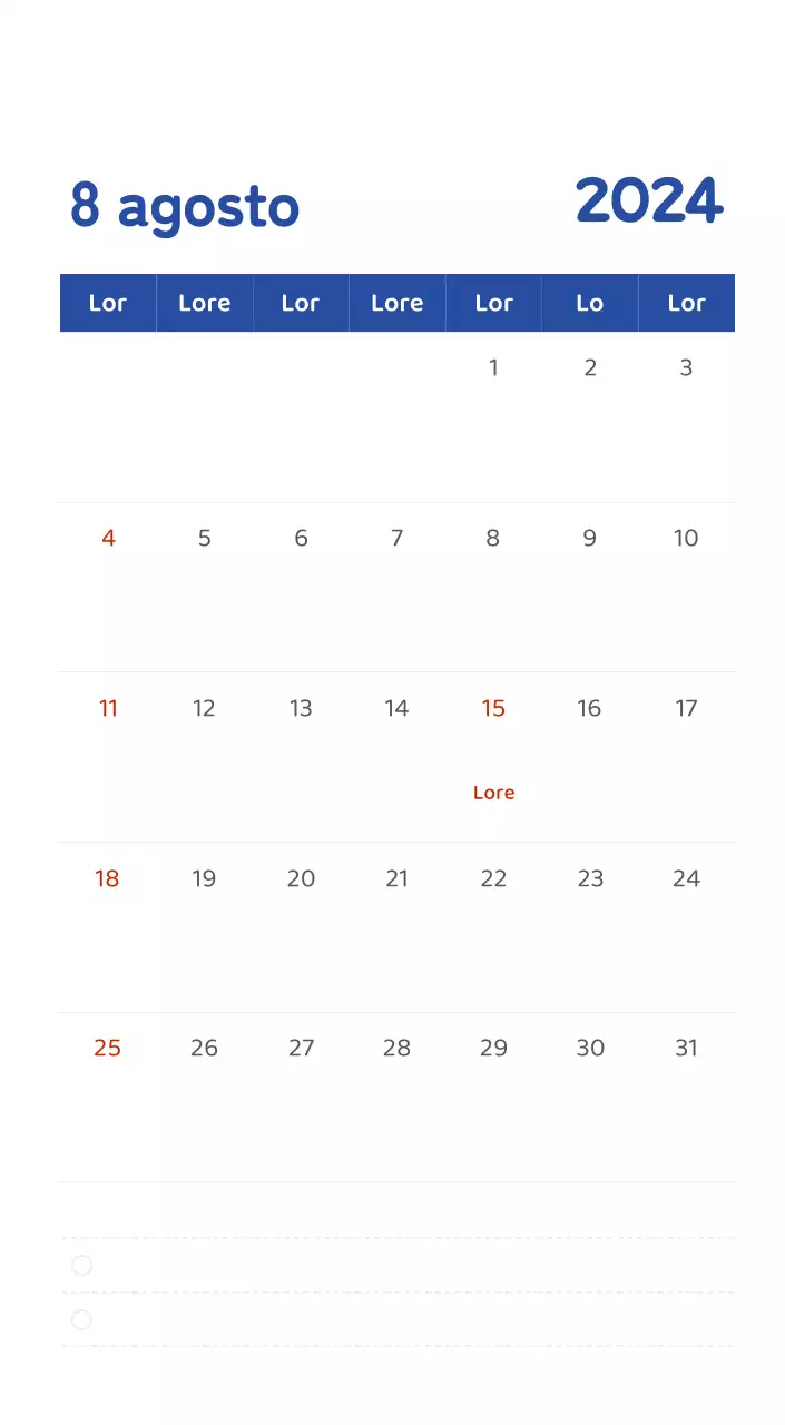 Un calendario con illustrazioni colorate ed emozionali