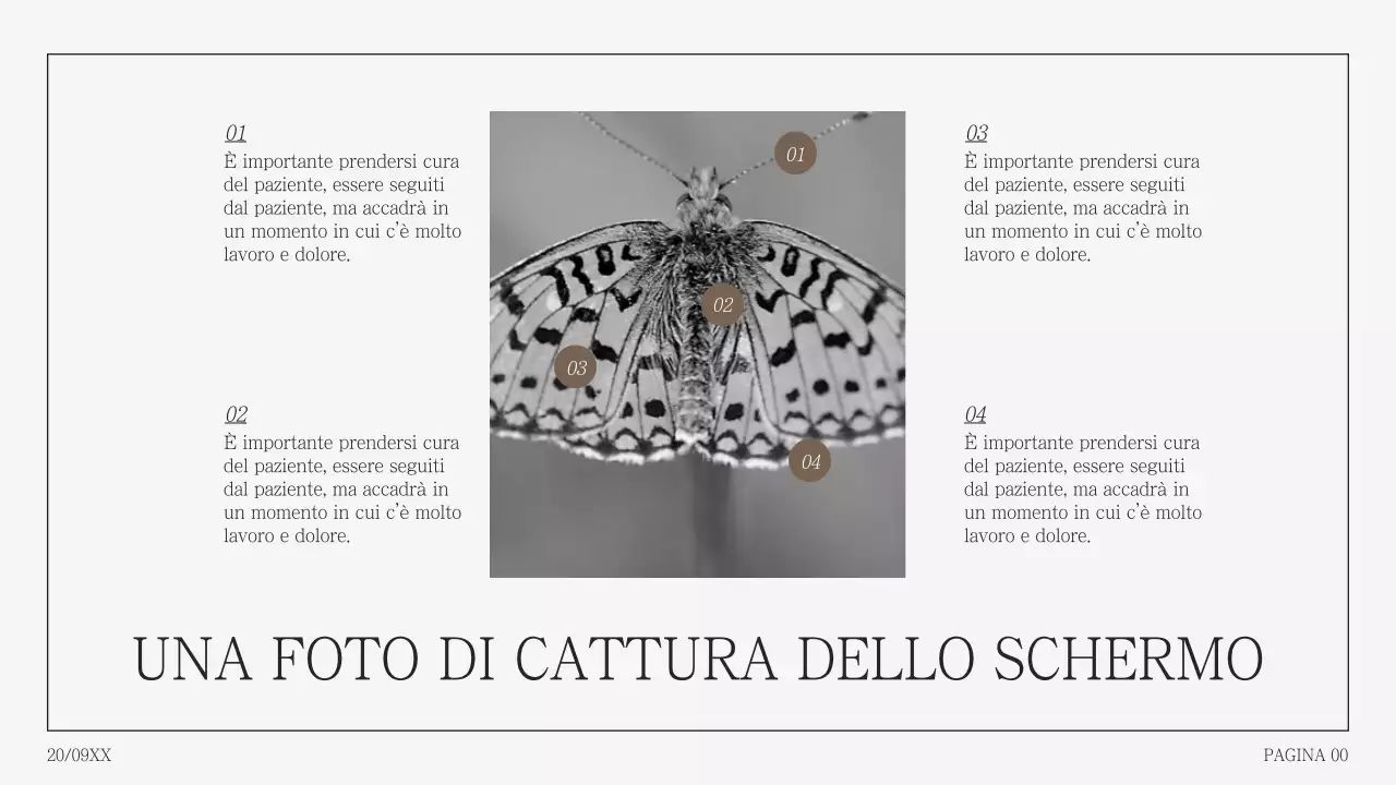 Semplice proposta di collage di foto in humpback